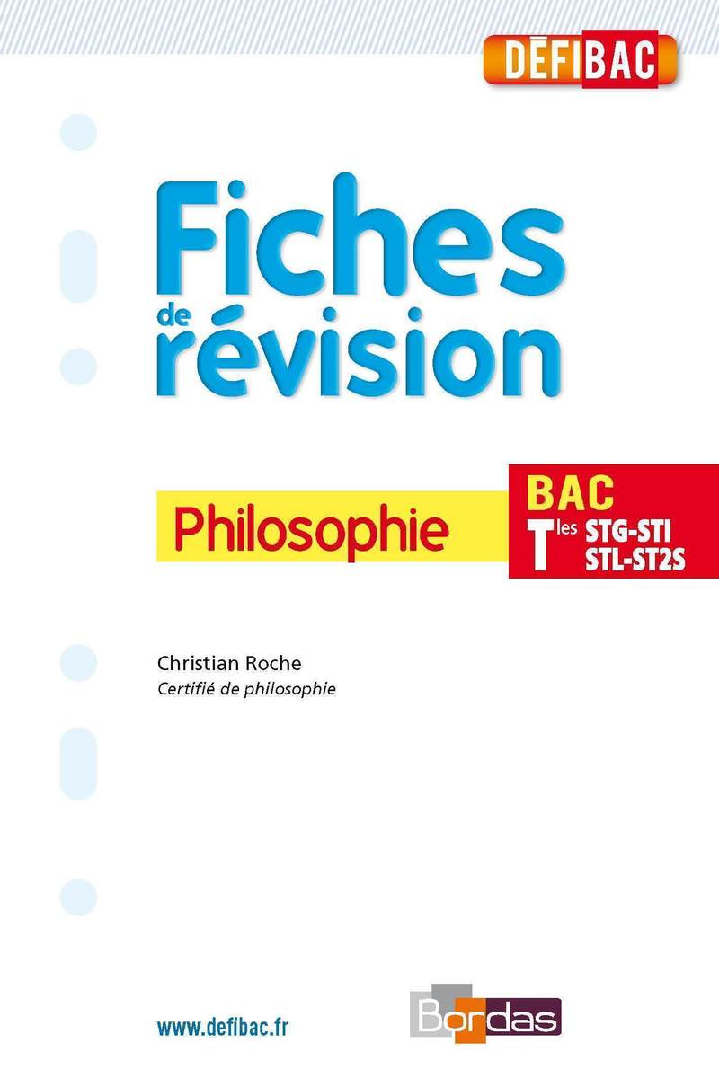 Fiche De Revision Bac De Philo 2022