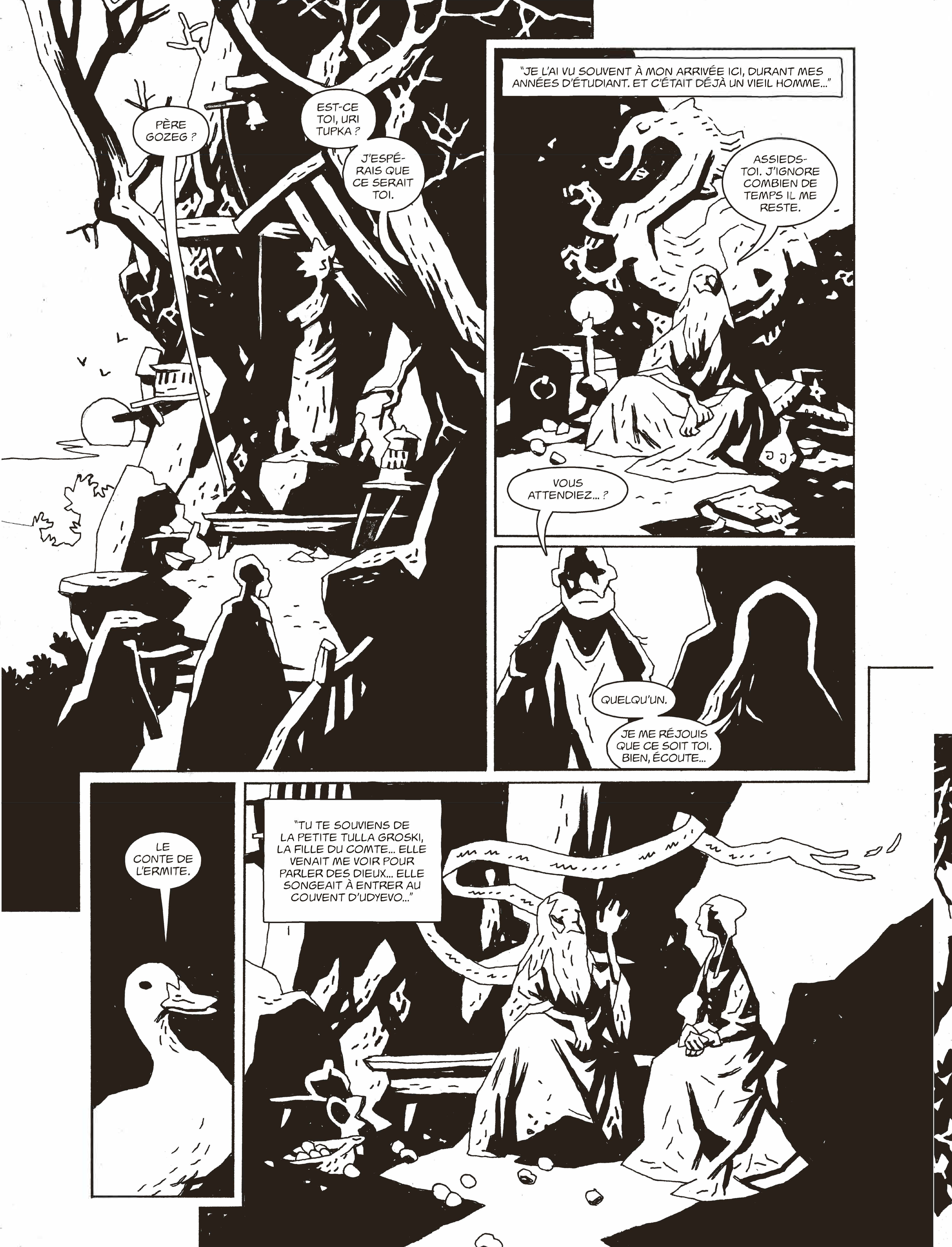Uri Tupka et les dieux - Édition N&B