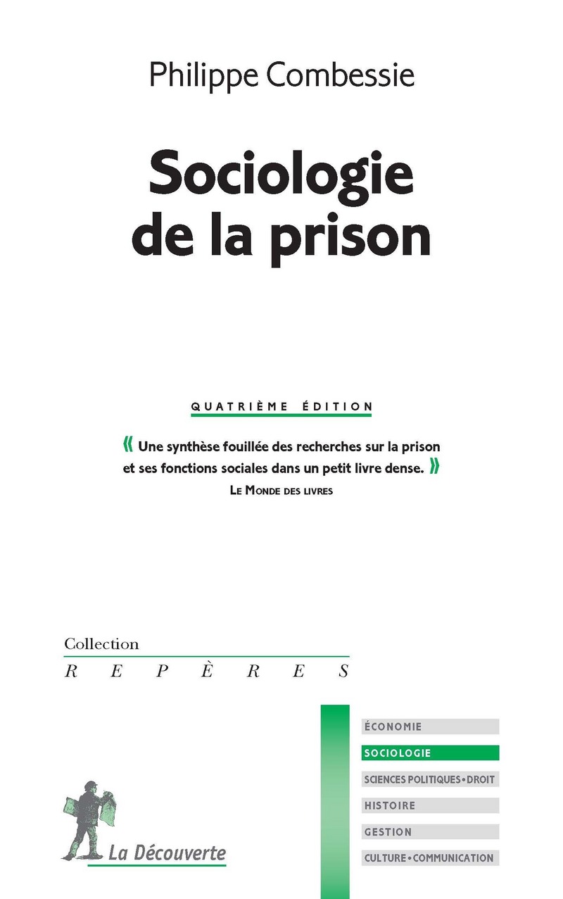 Sociologie de la prison - Philippe Combessie