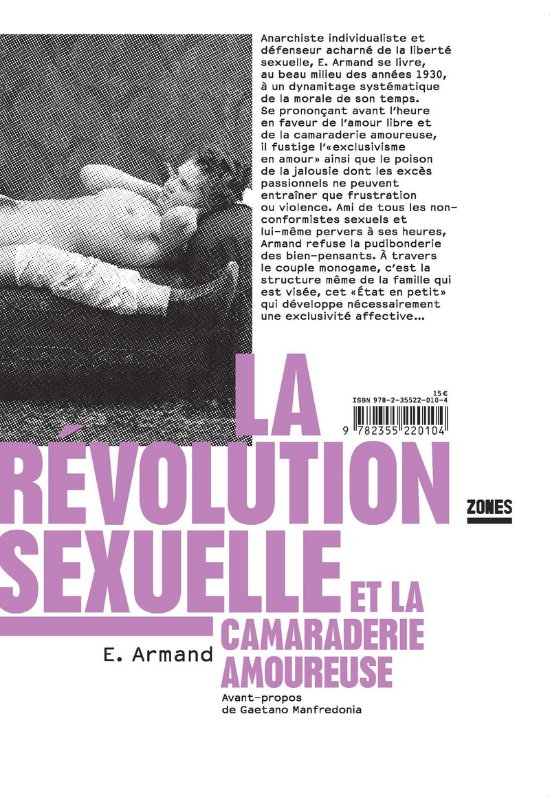 La révolution sexuelle et la camaraderie amoureuse - Émile Armand