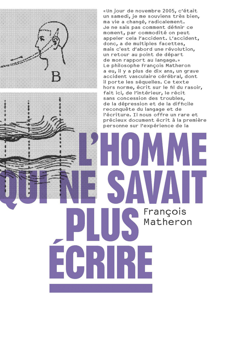 L'homme qui ne savait plus écrire - François Matheron