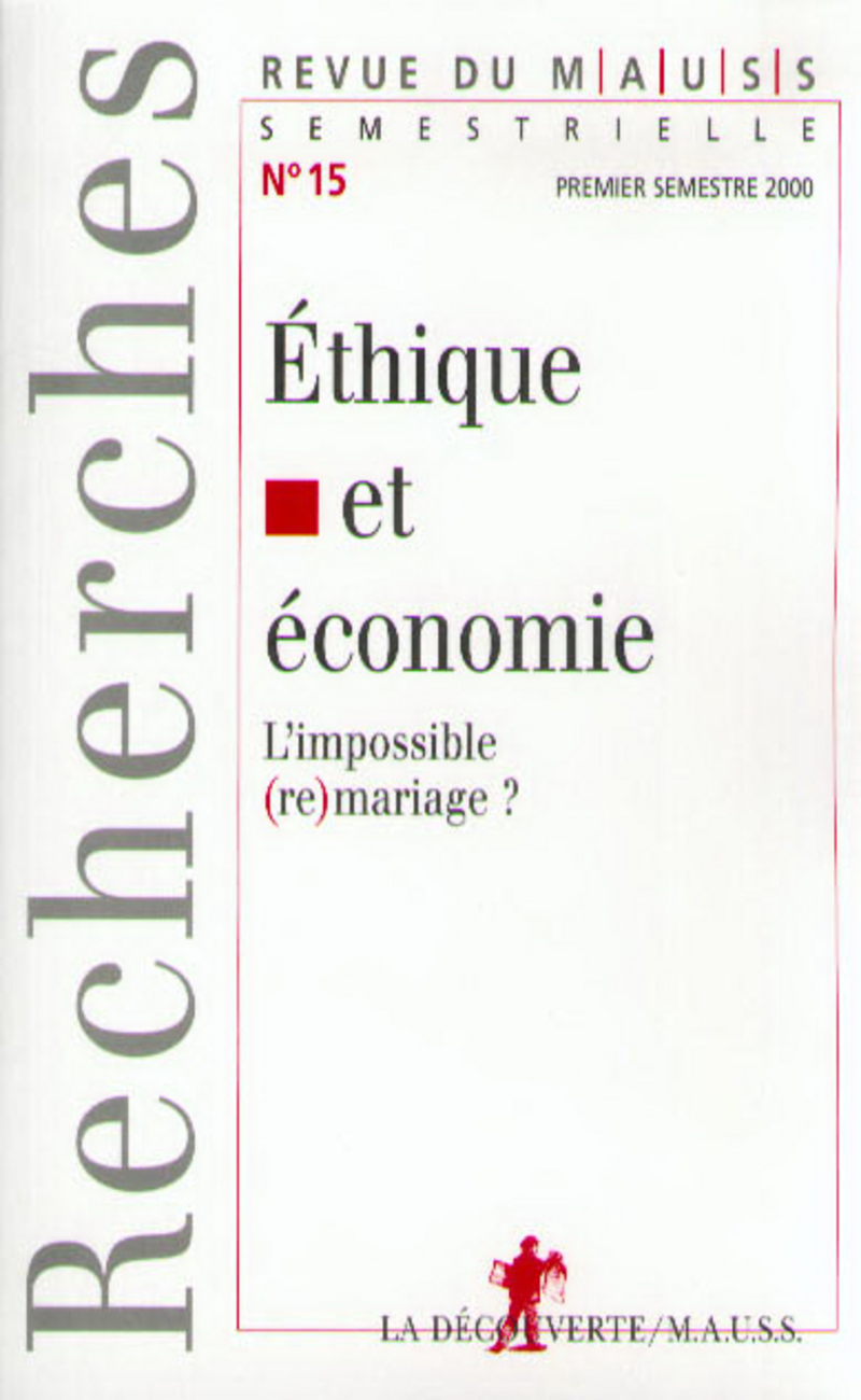 Éthique et économie 