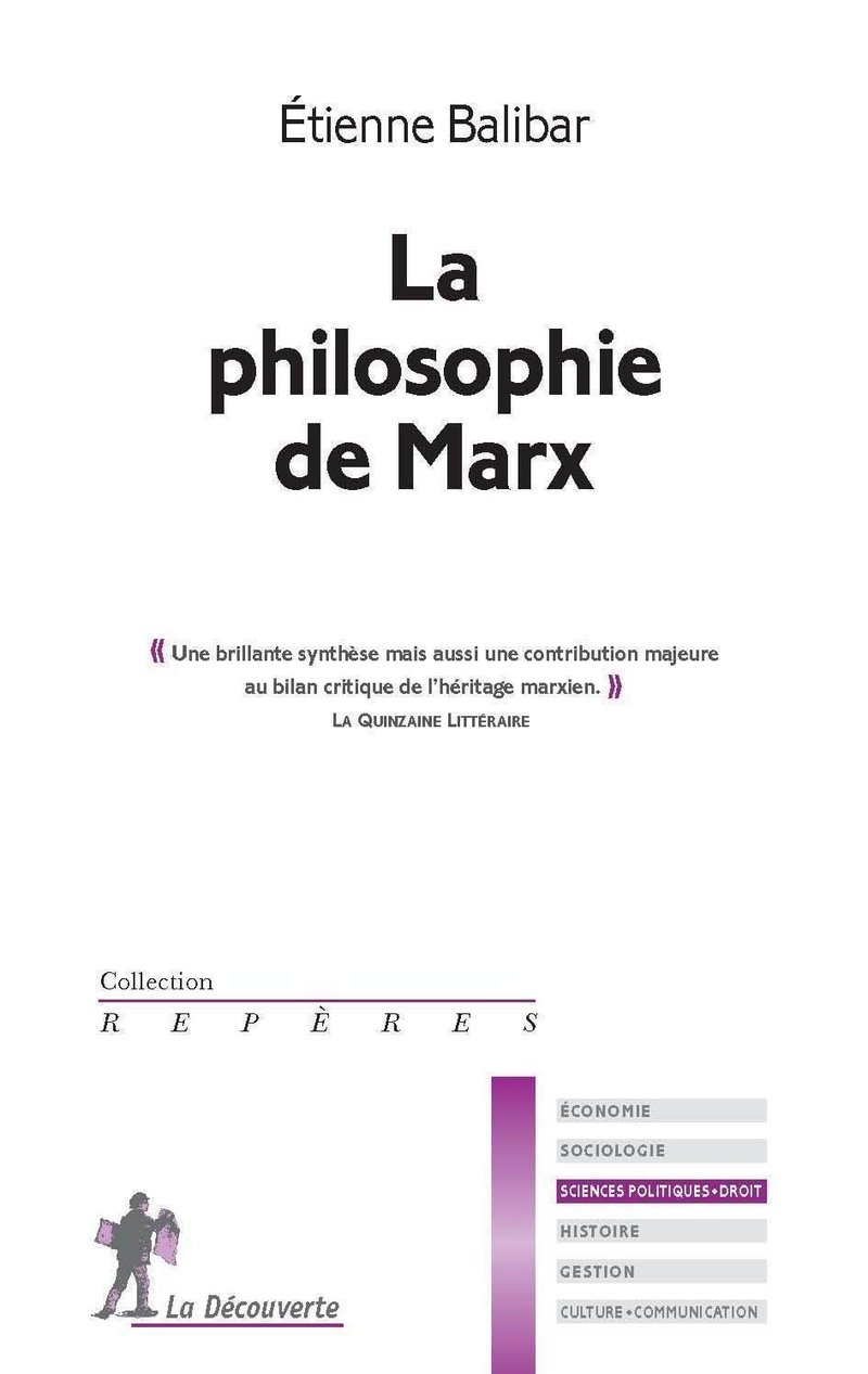 La philosophie de Marx 