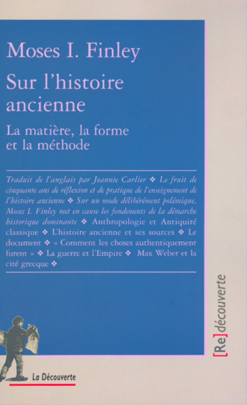 Sur l'histoire ancienne - Moses I. Finley