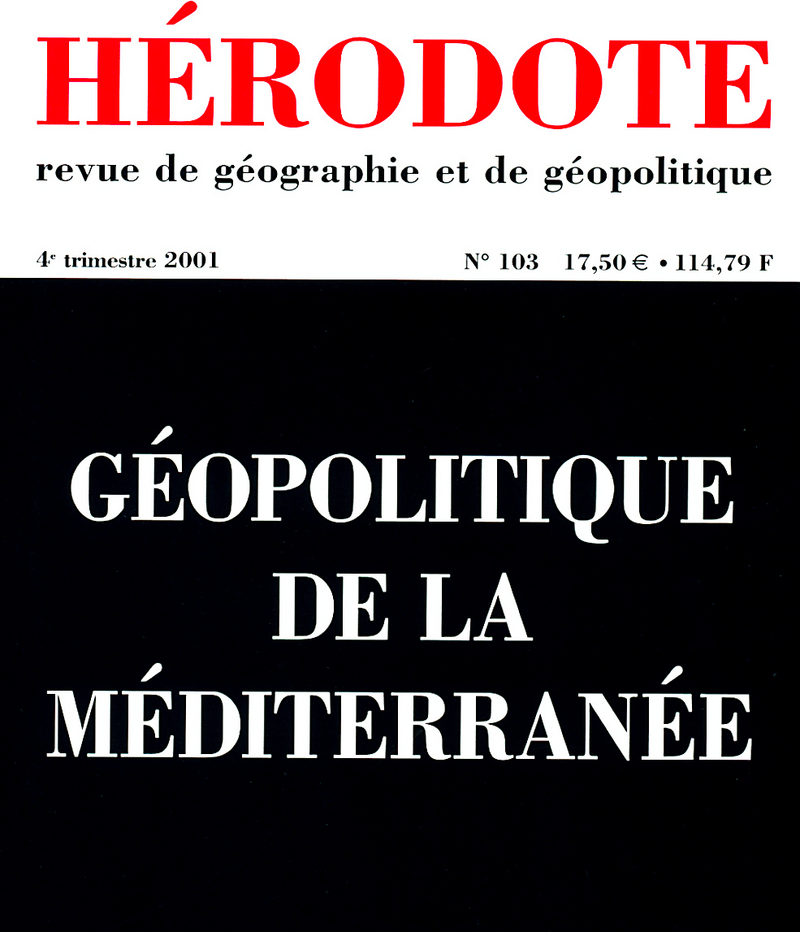 Géopolitique de la Méditerranée 