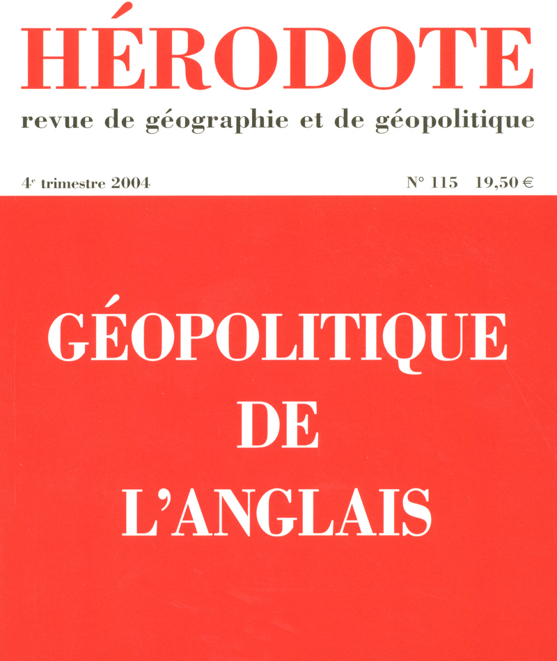 Géopolitique de l'anglais 