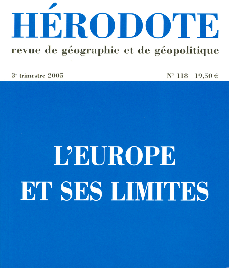 L'Europe et ses limites 