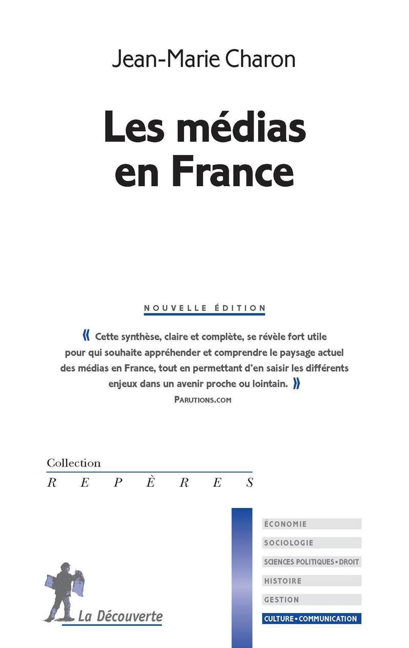Les médias en France - Jean-Marie Charon