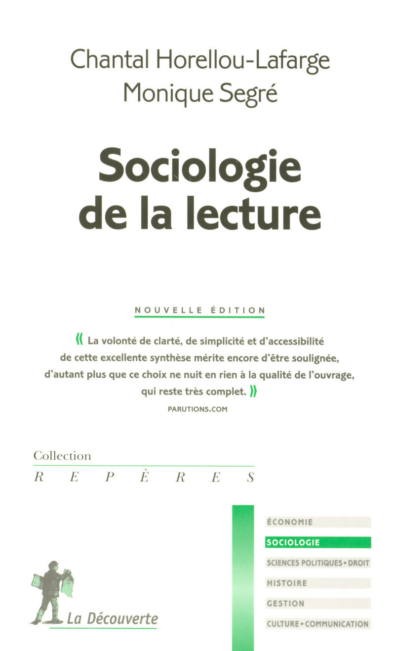 Sociologie de la lecture - Chantal Horellou-Lafarge, Monique Segré