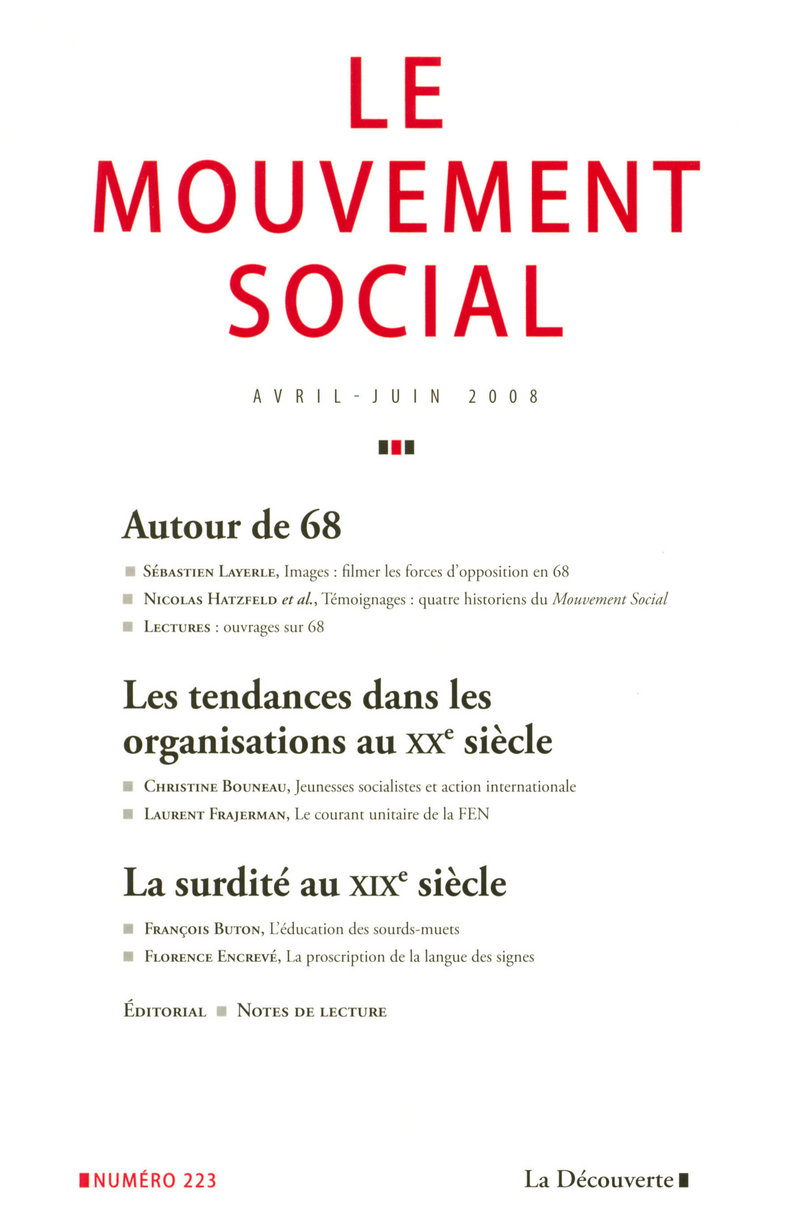 Autour de 68 