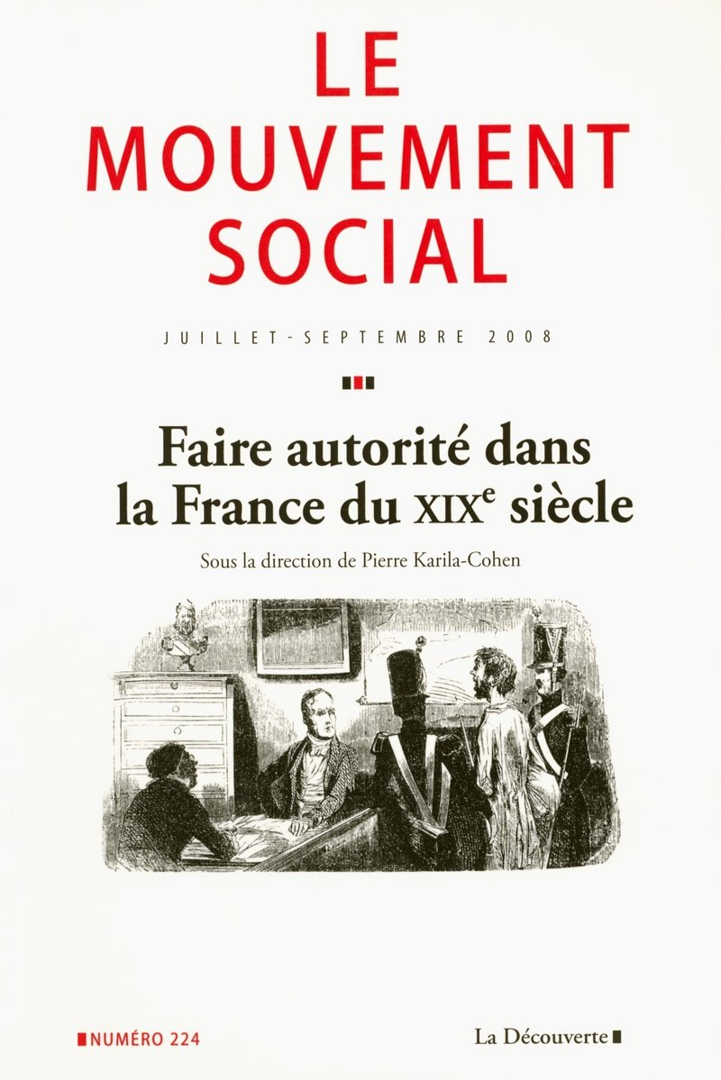 Faire autorité dans la France du XIXe siècle 