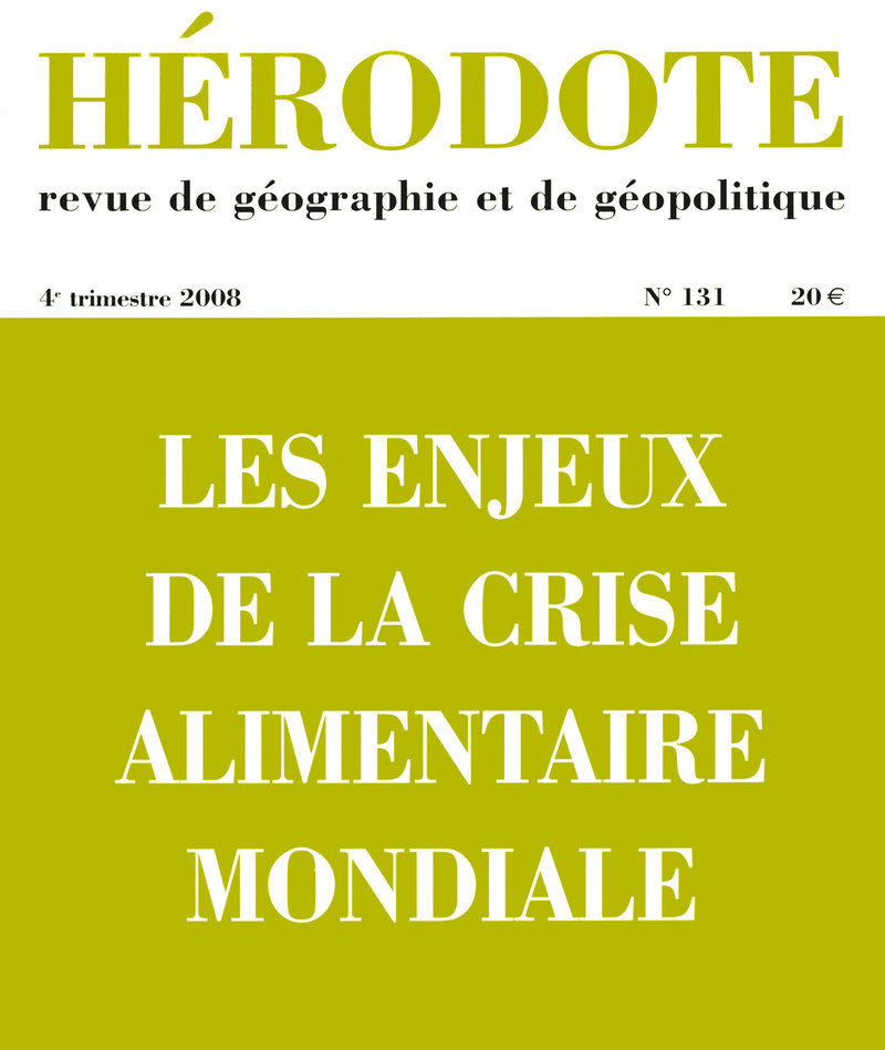 Les enjeux de la crise alimentaire mondiale 
