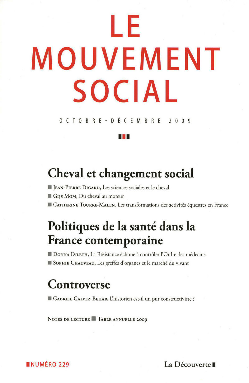 Cheval et changement social 