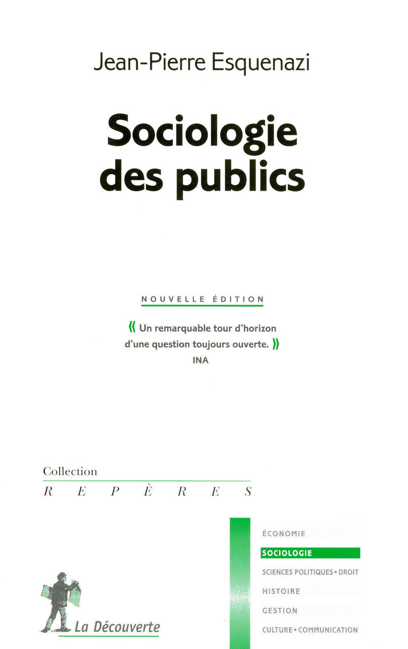 Sociologie des publics - Jean-Pierre Esquenazi
