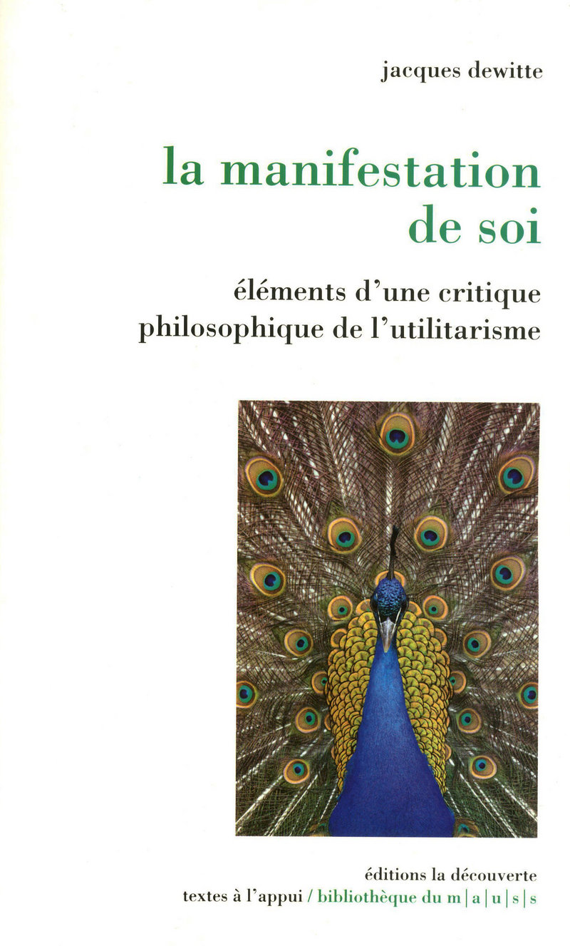 La manifestation de soi - Jacques Dewitte