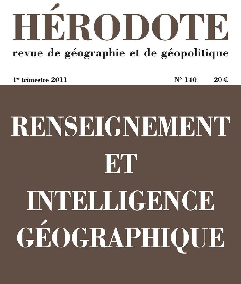 Renseignement et intelligence géographique 