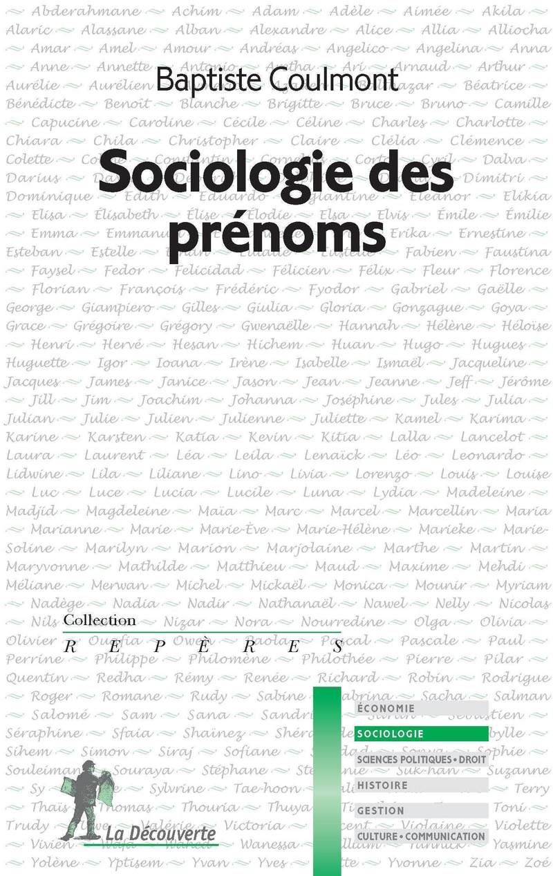 Sociologie des prénoms 