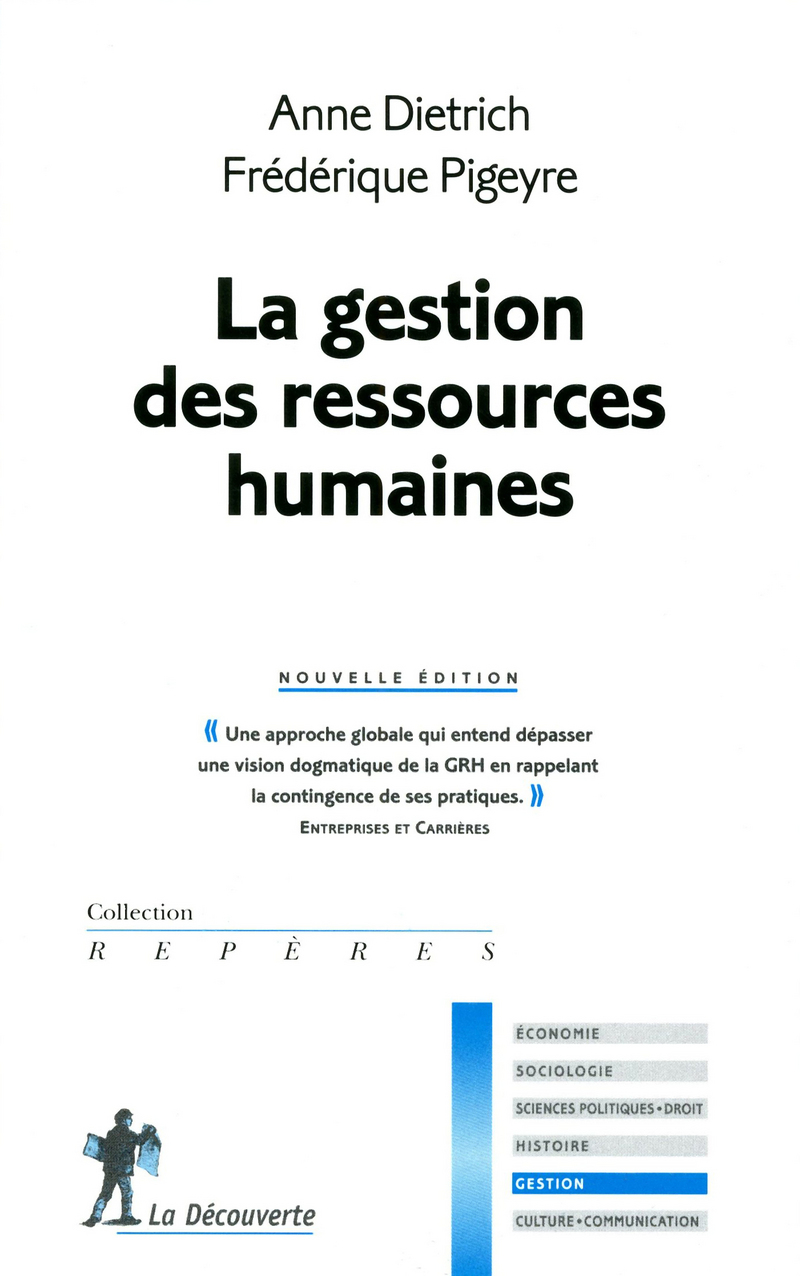 La gestion des ressources humaines NE - Anne Dietrich, Frédérique Pigeyre