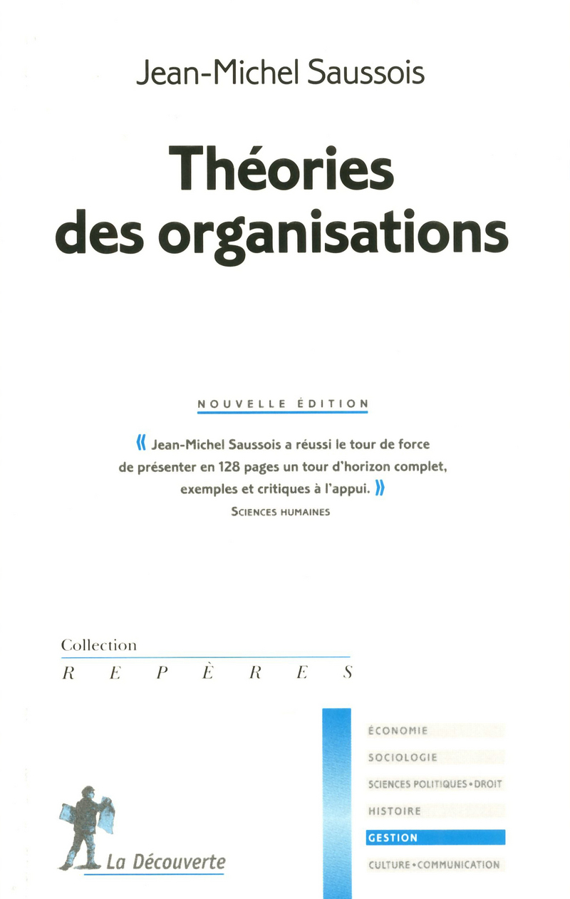 Théories des organisations - NE - Jean-Michel Saussois