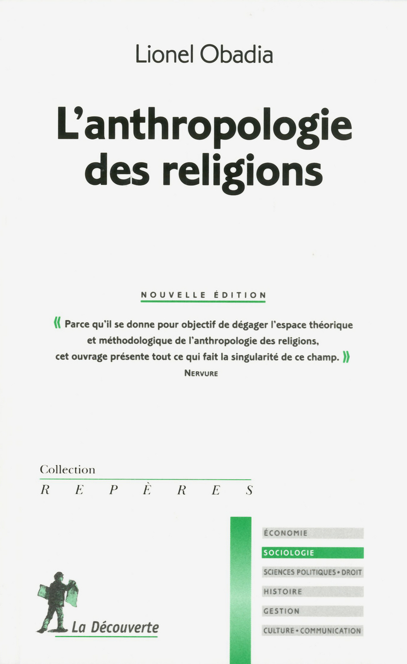 L'anthropologie des religions NE - Lionel Obadia