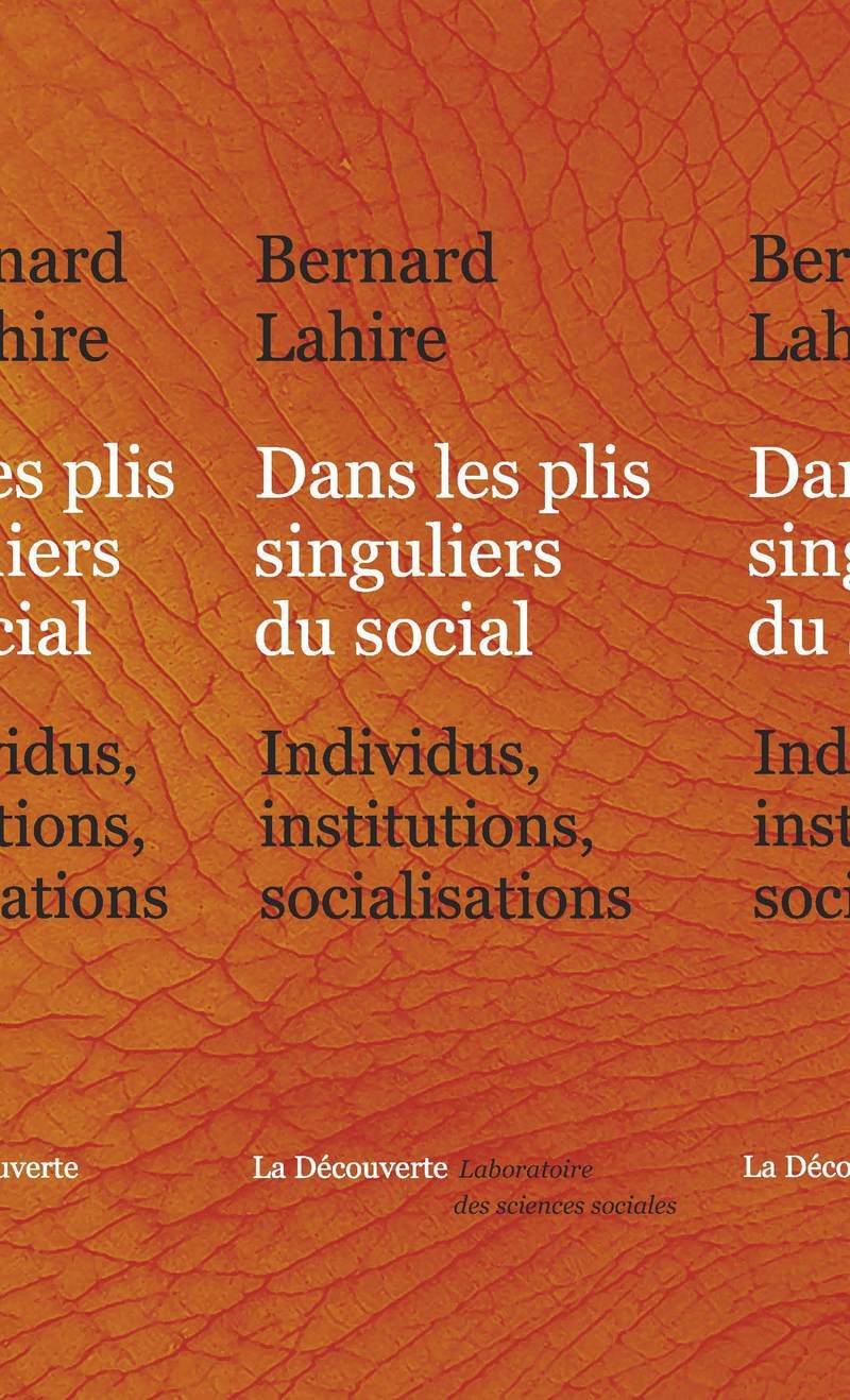 Dans les plis singuliers du social - Bernard Lahire