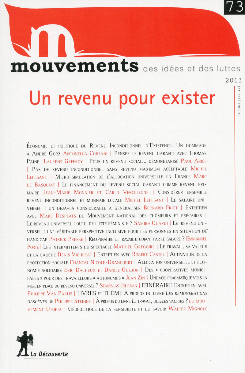 Un revenu pour exister 