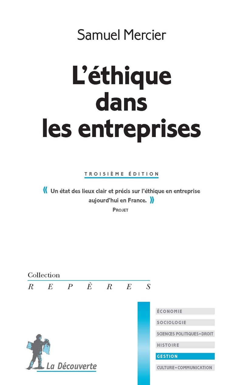 L'éthique dans les entreprises - Samuel Mercier