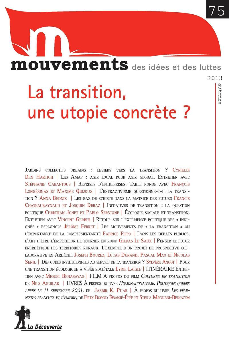 La transition, une utopie concrète ? 