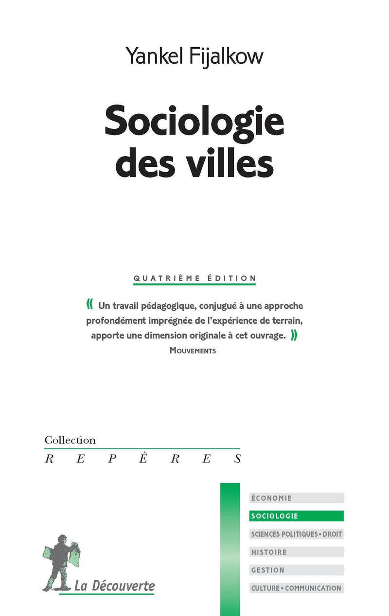 Sociologie des villes - Yankel Fijalkow