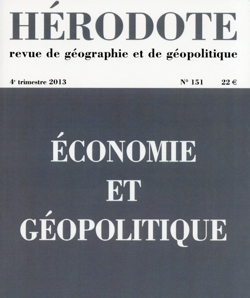 Économie et géopolitique -  Revue Hérodote