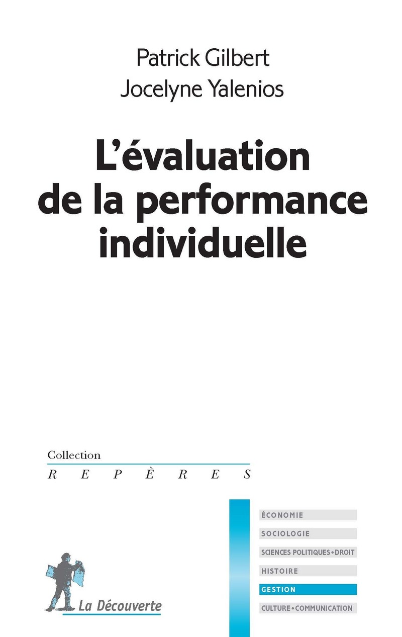 L'évaluation de la performance individuelle - Patrick Gilbert, Jocelyne Yalenios