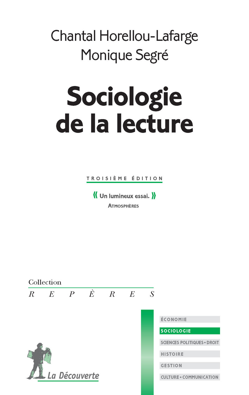 Sociologie de la lecture 3e édition - Chantal Horellou-Lafarge, Monique Segré