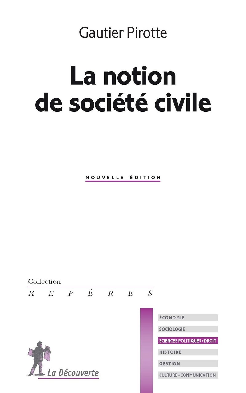 La notion de société civile - Gautier Pirotte