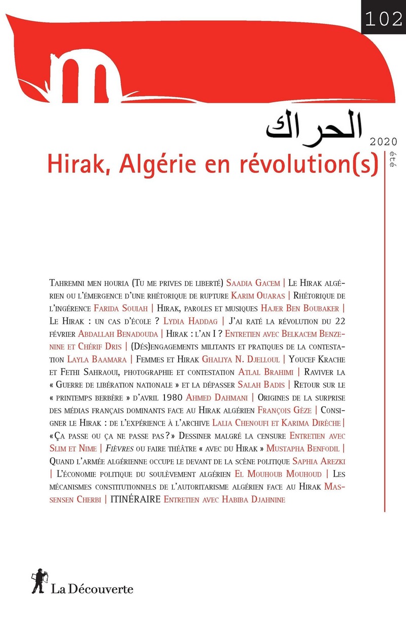 Revue Mouvements numéro 102 Hirak, Algérie en révolution(s)