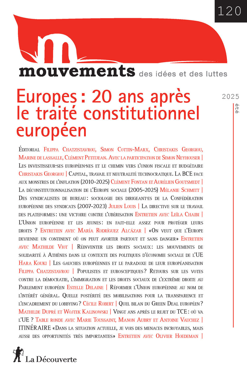 Europes : 20 ans après le traité constitutionnel européen