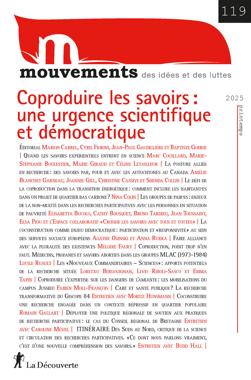 Coproduire les savoirs : une urgence scientifique et démocratique