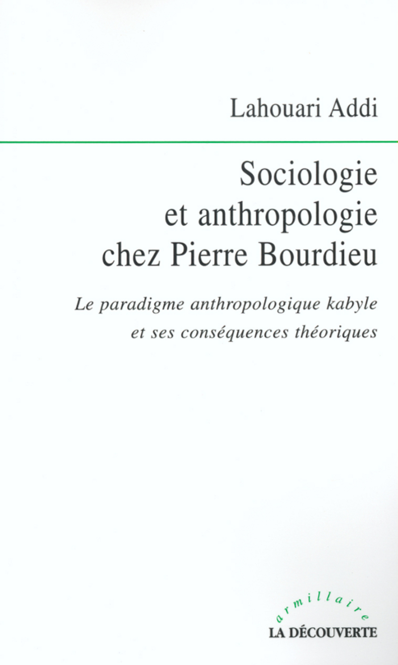 Sociologie et anthropologie chez Pierre Bourdieu