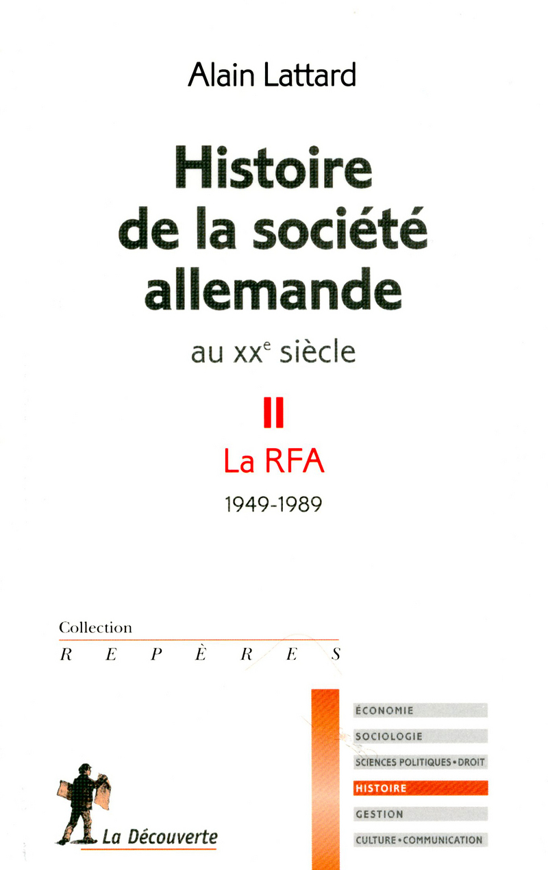 Histoire de la société allemande au XXe siècle. II