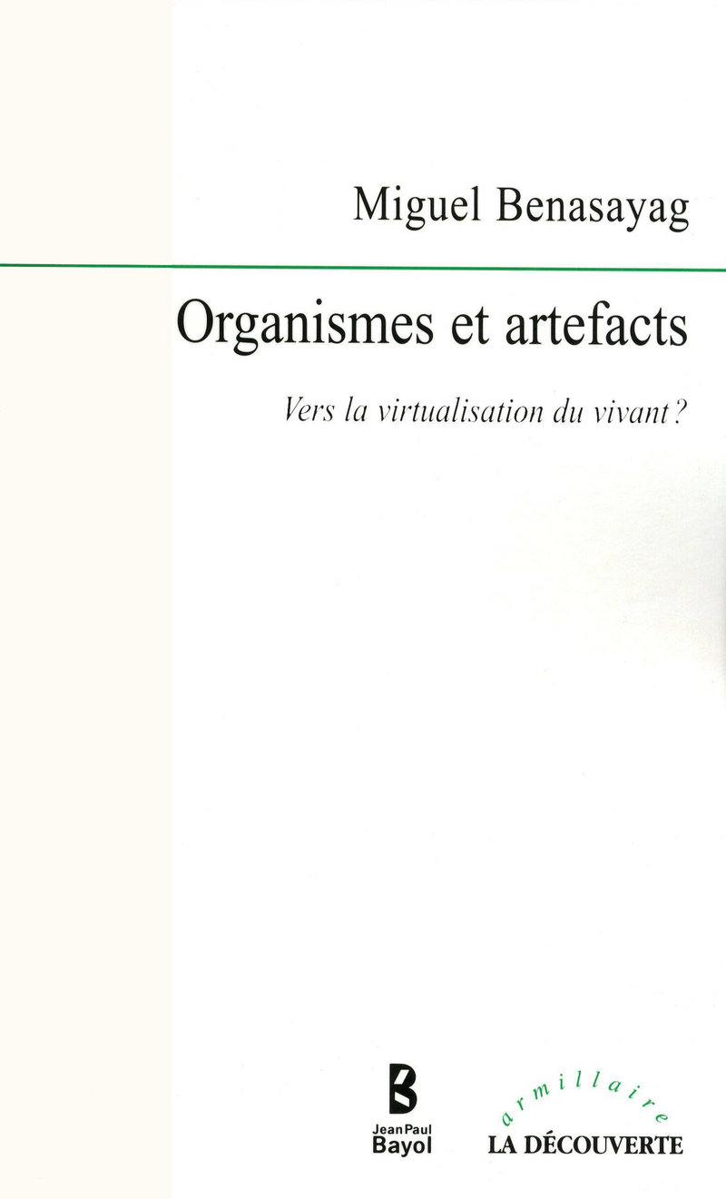 Organismes et artefacts