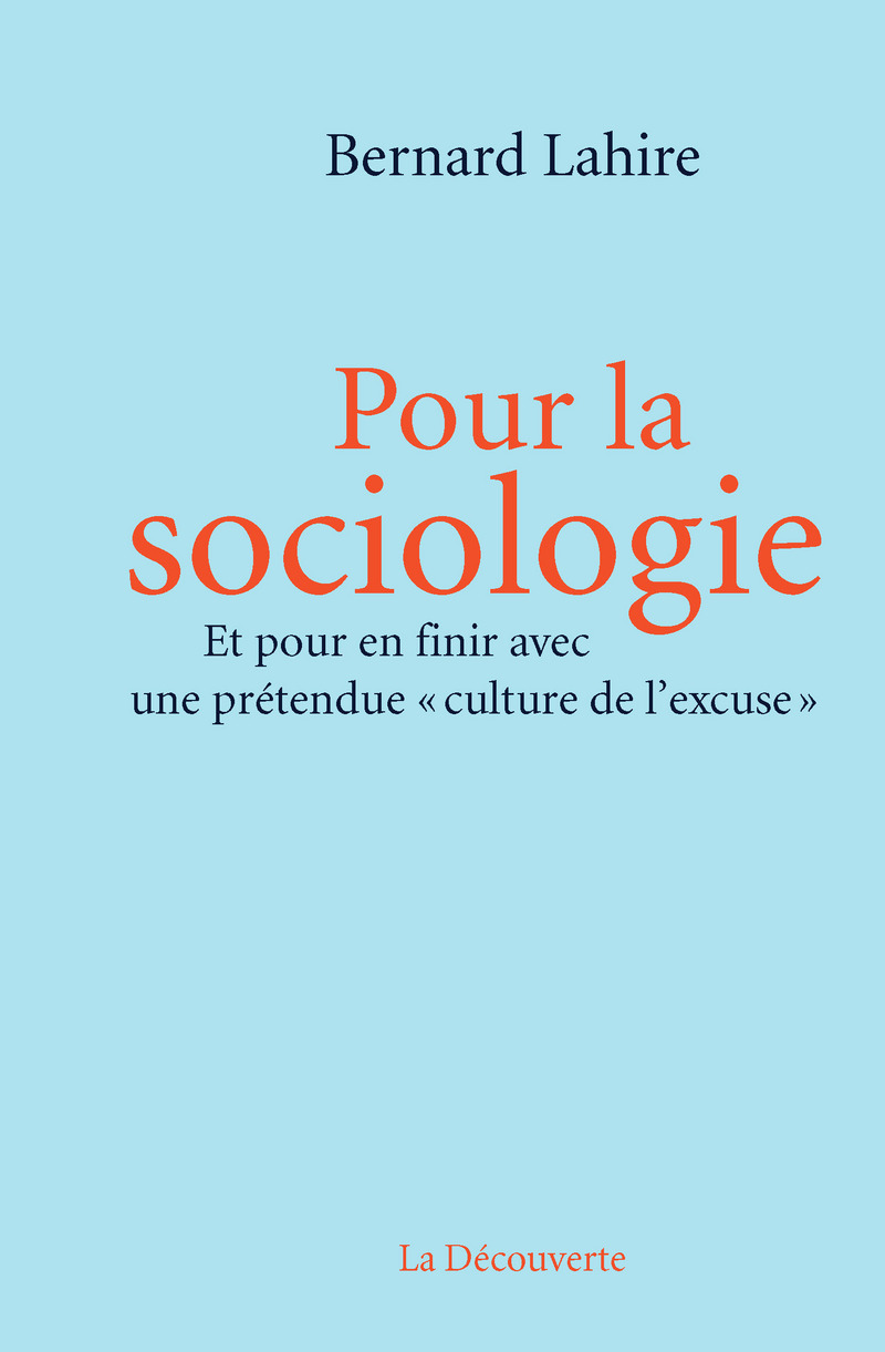 Pour la sociologie